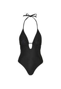 Urban Classics - Jednoczęściowy Kostium Kąpielowy Damski Trójkątny. Kolor: czarny #1