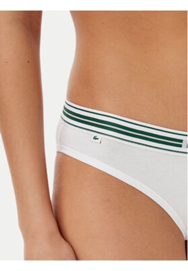 Lacoste Figi klasyczne 8F8185 Biały. Kolor: biały. Materiał: bawełna