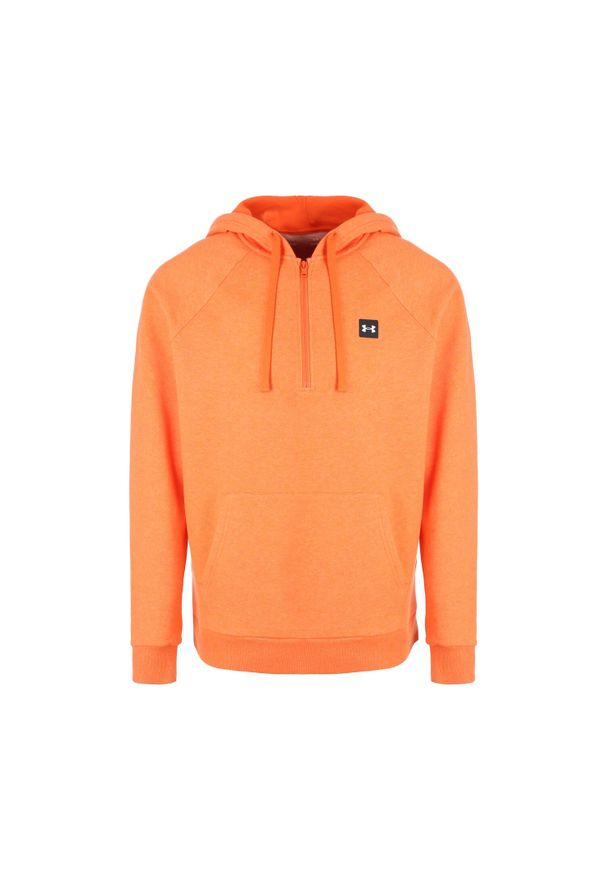 Bluza męska Under Armour Rival Fleece 1/2 Zip HD. Kolor: pomarańczowy