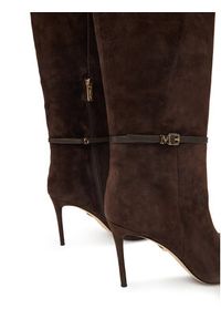 Marciano Guess Kozaki 5BGZ46 7419A Brązowy. Kolor: brązowy. Materiał: zamsz, skóra