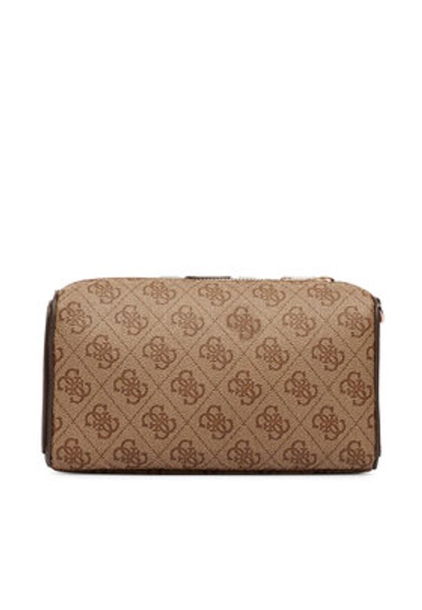 Guess Kosmetyczka PW7572 P6352 Brązowy. Kolor: brązowy. Materiał: skóra