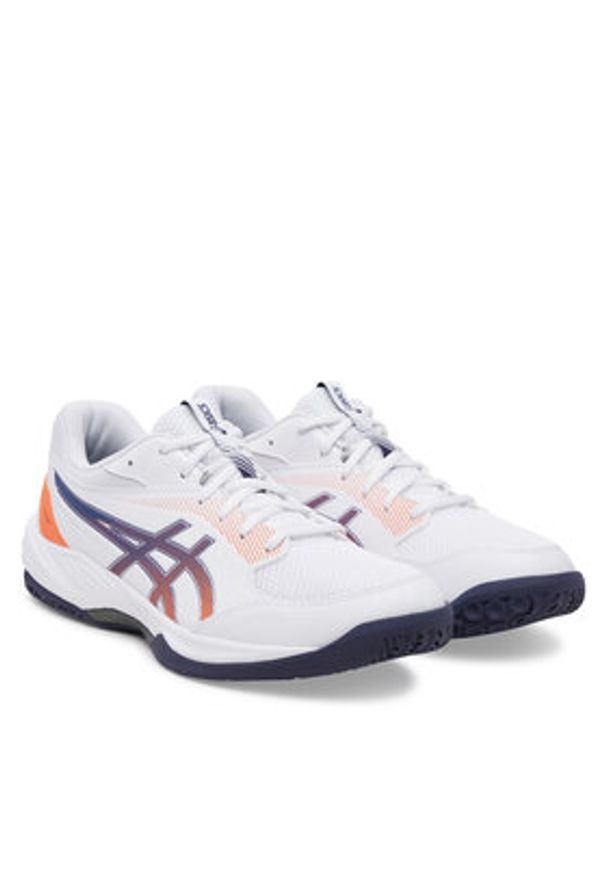 Asics Buty halowe Gel-Task 4 1071A103 Biały. Kolor: biały. Materiał: materiał