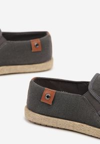 Born2be - Czarne Wsuwane Trampki z Elastycznymi Wstawkami Lizealle. Okazja: na co dzień, na spotkanie biznesowe. Zapięcie: bez zapięcia. Kolor: czarny. Styl: biznesowy, elegancki, casual #3