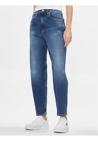 Tommy Jeans Jeansy DW0DW18318 Niebieski Mom Fit. Kolor: niebieski #1