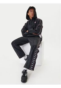 Kappa Spodnie dresowe 361W7JW Czarny Comfort Fit. Kolor: czarny. Materiał: syntetyk #3