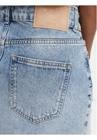 only - ONLY Spódnica jeansowa Onur 15367472 Niebieski Regular Fit. Kolor: niebieski. Materiał: bawełna #7