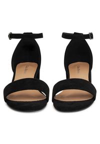 Clara Barson Sandały WS24037-02 Czarny. Kolor: czarny. Materiał: materiał #7
