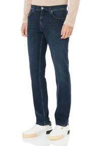 Męskie Spodnie jeansowe Mustang Style Washington Denim Blue 1012711 5000 882