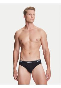 BOSS Komplet slipów 50531681 Czarny. Kolor: czarny. Materiał: bawełna #8