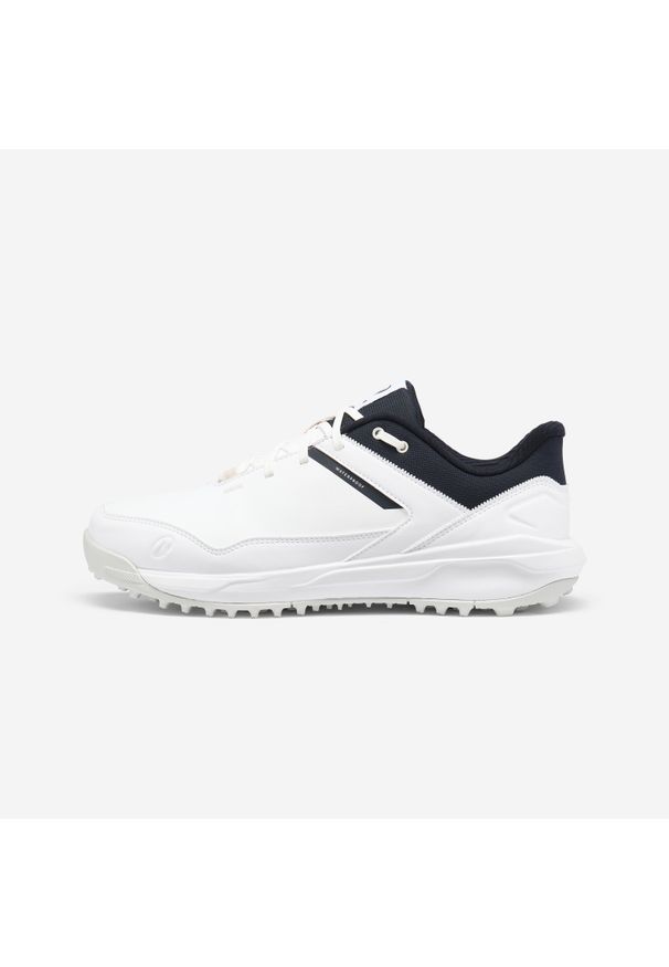 INESIS - Buty do golfa wodoodporne MW500. Kolor: czarny, szary, niebieski, wielokolorowy, biały. Materiał: kauczuk. Szerokość cholewki: normalna. Sport: golf