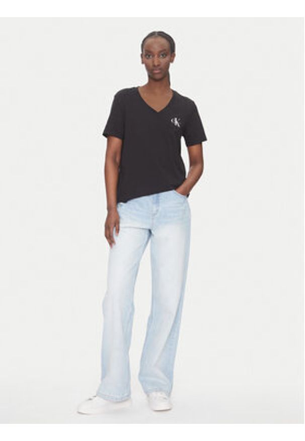 Calvin Klein Jeans Komplet 2 t-shirtów LV047C906G Kolorowy Regular Fit. Materiał: bawełna. Wzór: kolorowy