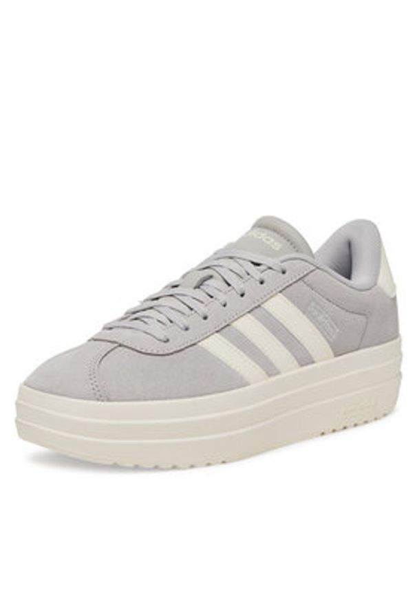Adidas - adidas Sneakersy VL COURT BOLD IF9784 Szary. Kolor: szary. Materiał: zamsz, skóra