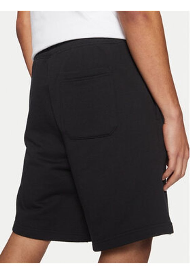 Hugo - HUGO Szorty sportowe Nomario 50510728 Czarny Regular Fit. Kolor: czarny. Materiał: bawełna. Styl: sportowy