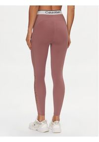 Calvin Klein Performance Legginsy 00GWS4L649 Różowy Slim Fit. Kolor: różowy. Materiał: syntetyk #3