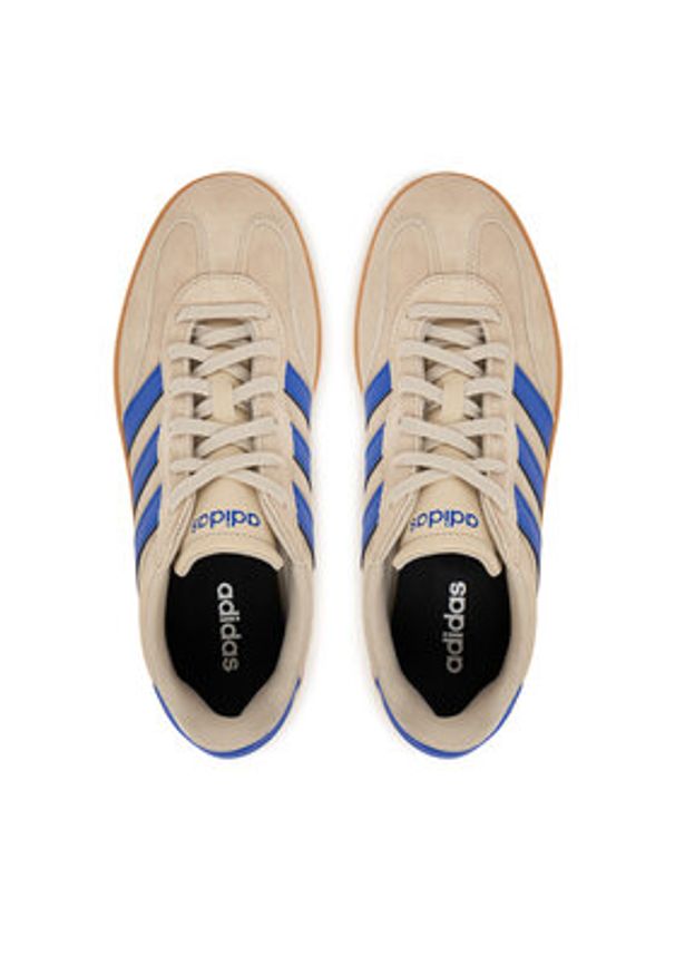Adidas - adidas Sneakersy Barreda JR1327 Beżowy. Kolor: beżowy. Materiał: skóra, zamsz