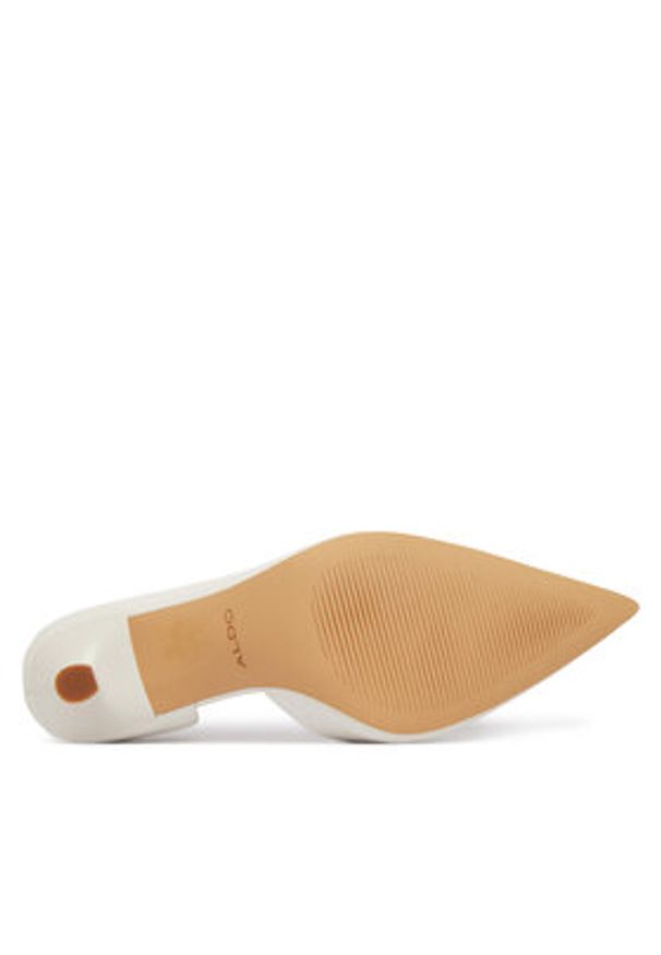 Aldo Szpilki Livianna 14190576 Biały. Kolor: biały. Materiał: skóra. Obcas: na szpilce