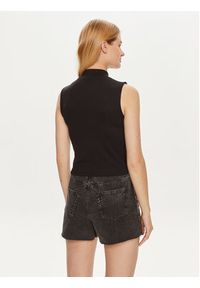 Vero Moda Bluzka Mary 10306899 Czarny Tight Fit. Kolor: czarny. Materiał: wiskoza