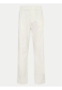 Blend Spodnie materiałowe 20716614 Biały Straight Fit. Kolor: biały. Materiał: len