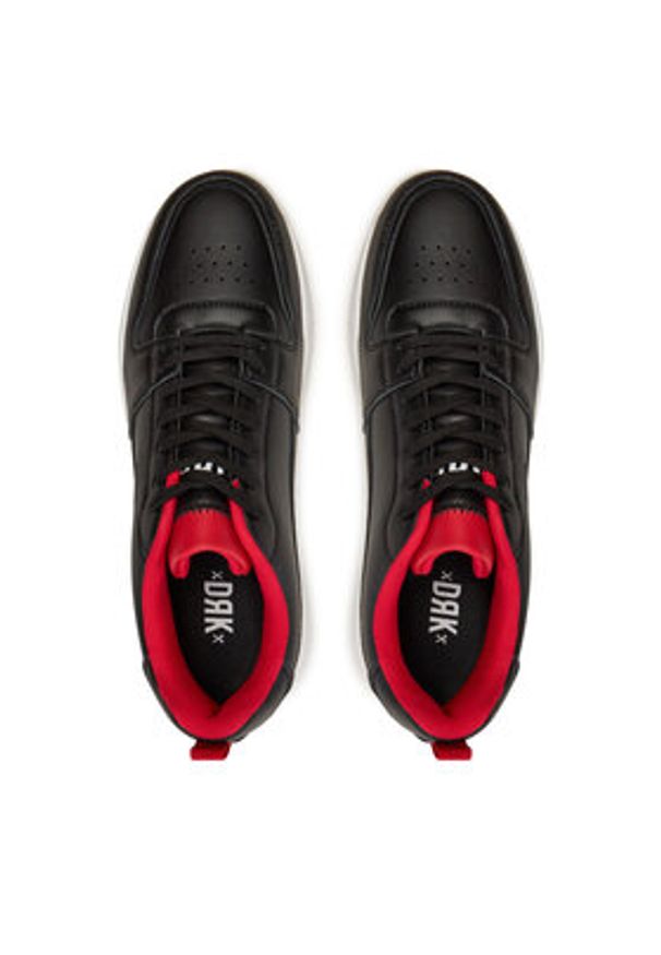 Dorko Sneakersy Park DS2205 Czarny. Kolor: czarny. Materiał: skóra