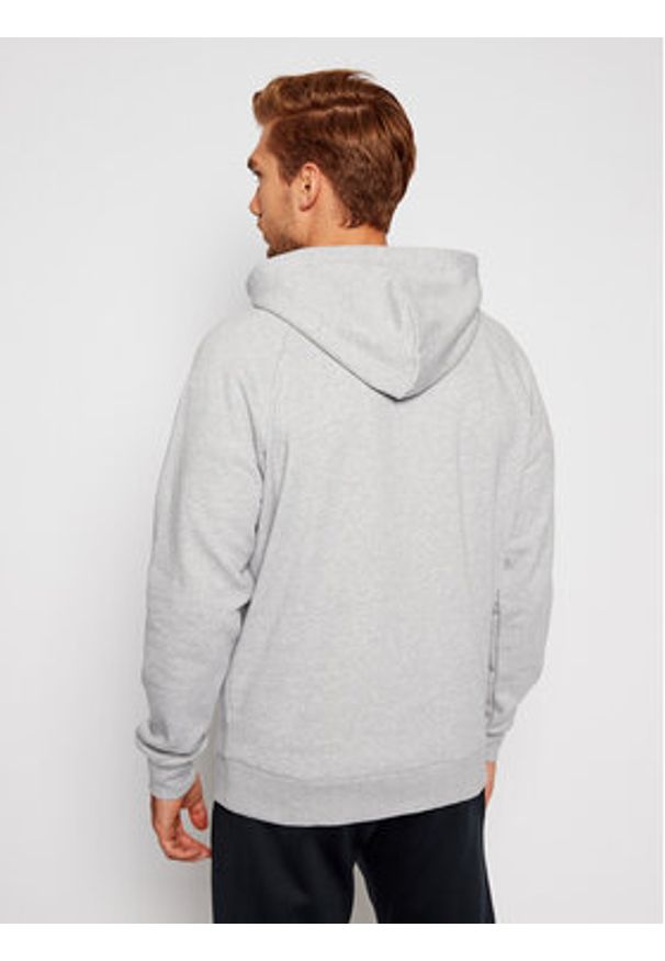 Under Armour Bluza Ua Rival 1357093 Szary Regular Fit. Kolor: szary. Materiał: bawełna