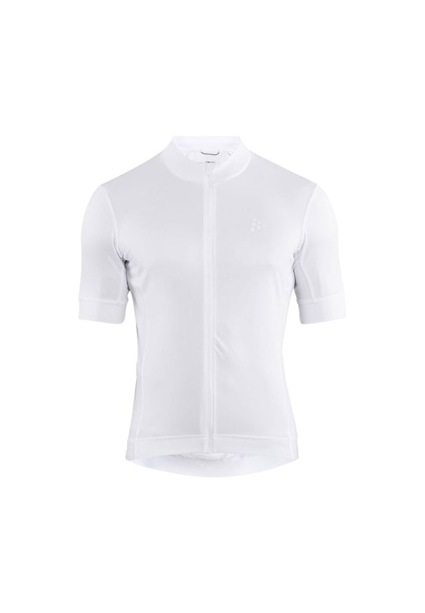 Koszulka treningowa męska Craft Core Essence Jersey. Kolor: biały. Materiał: poliester. Długość rękawa: krótki rękaw. Długość: krótkie. Sport: kolarstwo