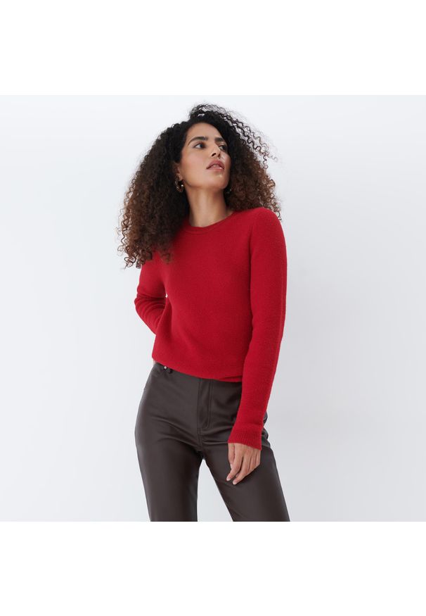 Mohito - Czerwony sweter - Czerwony. Kolor: czerwony