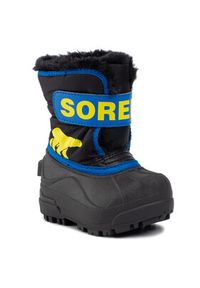 sorel - Sorel Śniegowce Toddler Snow Commander NV1960 Czarny. Kolor: czarny. Materiał: materiał #4