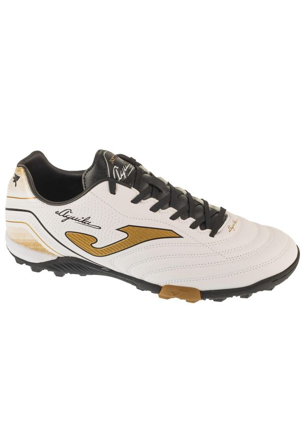 Joma - Buty piłkarskie turfy męskie, Aguila 25 AGUW. Kolor: biały. Sport: piłka nożna