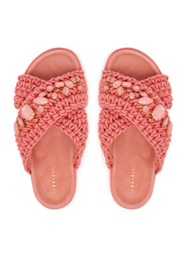 Inuikii Klapki Woven Stones 1004.003.0073 Różowy ciemny. Kolor: różowy. Materiał: materiał