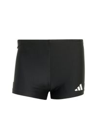 Adidas - Bokserki 3-Stripes Swim 2-Inch. Kolor: biały, wielokolorowy, czarny. Materiał: materiał
