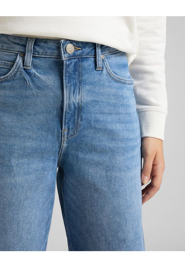 Lee - DAMSKIE SPODNIE JEANSOWE LEE Wide Leg LIGHT LUNA L30SLTYX 112106642