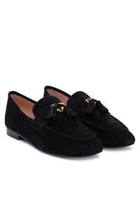 Coccinelle Loafersy E4 NF1 16 01 01 Czarny. Kolor: czarny. Materiał: zamsz, skóra #5