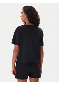 Kappa T-Shirt Frega 351M1KW Czarny Regular Fit. Kolor: czarny. Materiał: bawełna #4