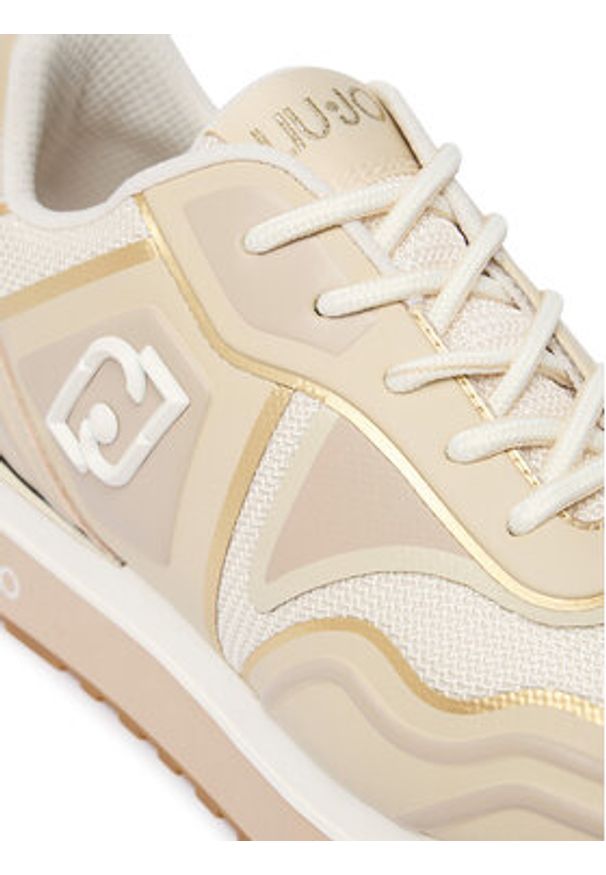 Liu Jo Sneakersy Maxi Wonder Tech 01 BA6021 TX519 Beżowy. Kolor: beżowy. Materiał: materiał