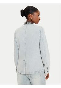 One Teaspoon Marynarka 26469 Niebieski Relaxed Fit. Kolor: niebieski. Materiał: bawełna #4