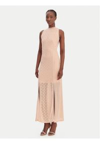 Guess Sukienka letnia W6GK16 K2953 Pomarańczowy Slim Fit. Kolor: pomarańczowy. Materiał: syntetyk. Sezon: lato #1