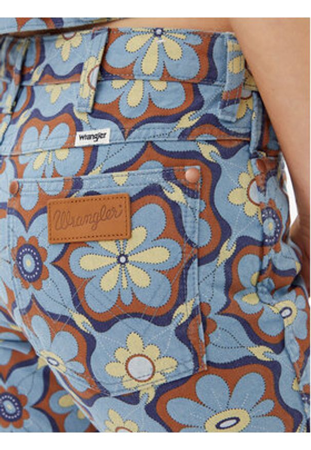 Wrangler Jeansy 112362659 Niebieski Bootcut Fit. Kolor: niebieski