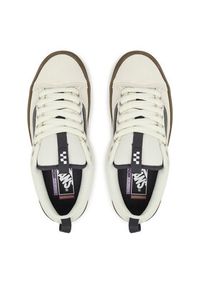 Vans Tenisówki Skate Old Skool 36+ VN000D5ROVM1 Kremowy. Kolor: kremowy. Materiał: skóra, zamsz #4