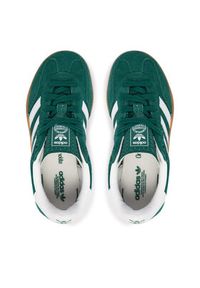 Adidas - adidas Sneakersy Gazelle Indoor IH9134 Zielony. Kolor: zielony. Materiał: skóra, zamsz. Model: Adidas Gazelle #5