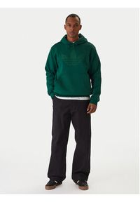 Adidas - adidas Bluza Monogram Infill KD0403 Zielony Regular Fit. Kolor: zielony. Materiał: syntetyk, bawełna #3