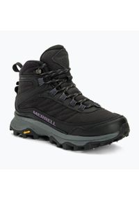 Buty turystyczne damskie Merrell Moab Speed Thermo Spike Mid WP. Kolor: czarny