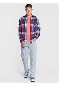 Tommy Jeans Koszula Check Flannel DM0DM15114 Kolorowy Classic Fit. Materiał: wiskoza. Wzór: kolorowy #5