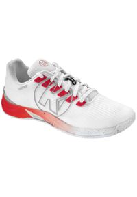 KEMPA - Buty halowe damskie Kempa Attack Pro 2.0. Kolor: biały, czerwony, wielokolorowy