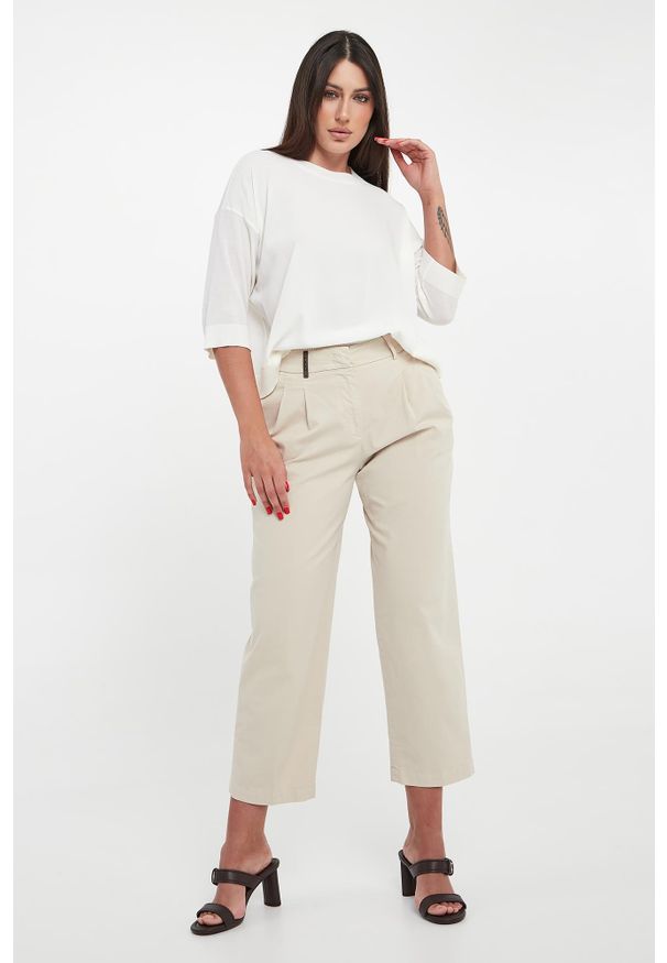 Bluzka damska wełniana PESERICO. Materiał: wełna