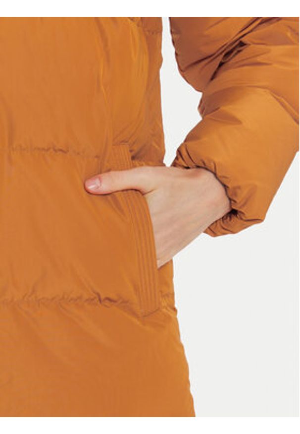 TOMMY HILFIGER - Tommy Hilfiger Kurtka puchowa WW0WW42743 Pomarańczowy Regular Fit. Kolor: pomarańczowy. Materiał: syntetyk