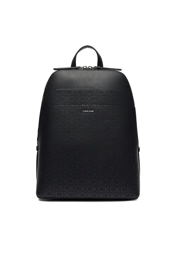 Calvin Klein Plecak Business Backpack_Epi Mono K60K611889 Czarny. Kolor: czarny. Materiał: skóra