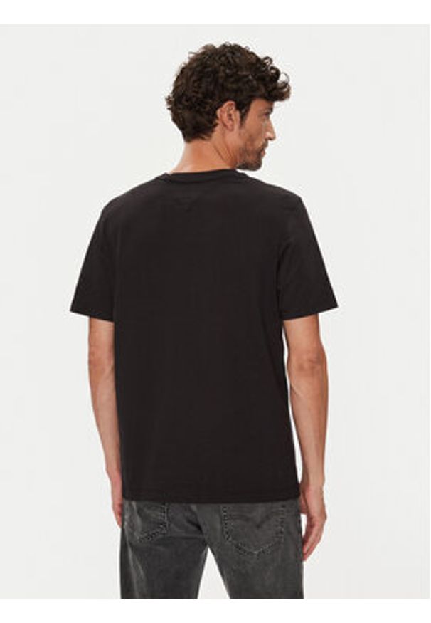 TOMMY HILFIGER - Tommy Hilfiger T-Shirt Essential MW0MW39249 Czarny Regular Fit. Kolor: czarny. Materiał: bawełna