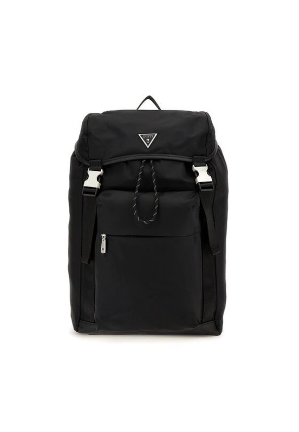 Guess Plecak Certosa Nylon Smart HMECRN P3390 Czarny. Kolor: czarny. Materiał: materiał