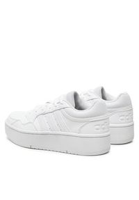 Adidas - adidas Sneakersy Hoops 3.0 Bold J IG6973 Biały. Kolor: biały. Materiał: skóra