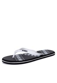 Kappa Japonki 371D2SW Banda Selyn - Black-White Kolorowy. Materiał: syntetyk, materiał. Wzór: kolorowy #7